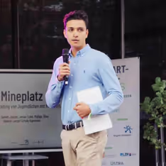 Daniel Marcel Khalil präsentiert Mineplatz-Projekt in Hannover